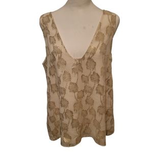 Lilly Pulitzer Owen Silk Tank sz M